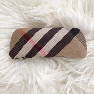 🖤 BURBERRY Nova Check Eyeglass Sunglass Hard Case